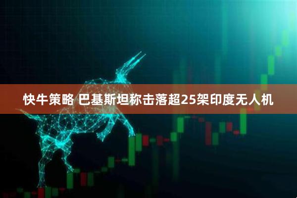 快牛策略 巴基斯坦称击落超25架印度无人机